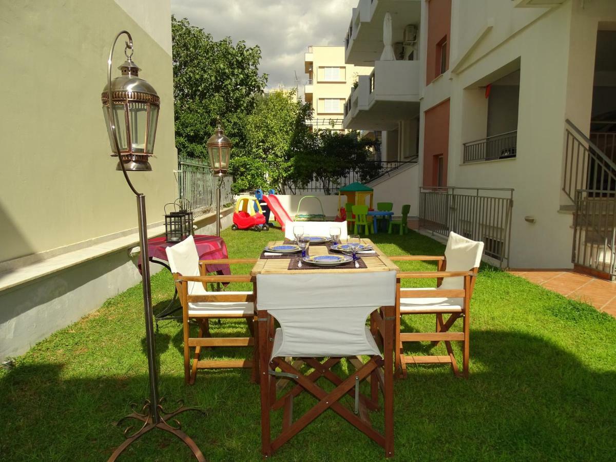 Dreamy Studio With Private Garden Athens Exterior photo
